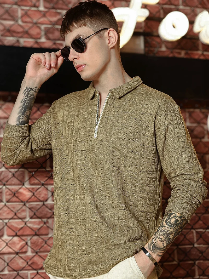 Maniac Maniac Mens Printed Round Neck Half Sleeve Black Cotton Tshirt